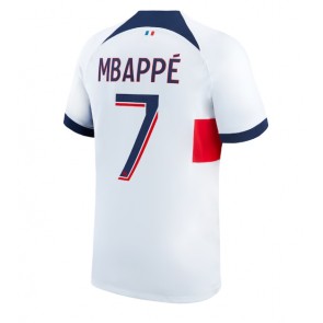 Paris Saint-Germain Kylian Mbappe #7 Bortatröja 2023-24 Kortärmad